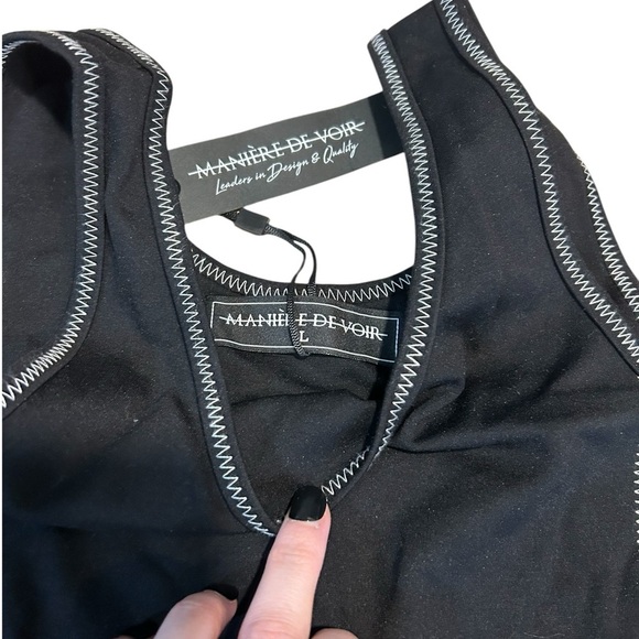 Maniere de voir NWT crop top - Picture 2 of 3